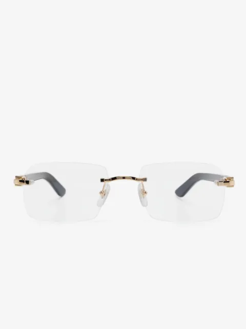 Cartier Eyewear elongated C glasses