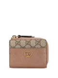 Gucci Pre-Owned 2016-2024 GG Marmont Zip Compact Wallet small wallets - Pink