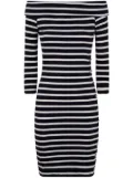 Lauren Ralph Lauren striped midi dress - Blue