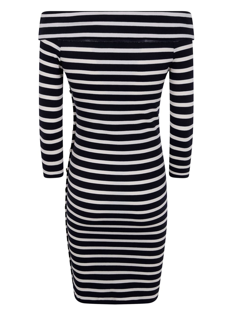 Lauren Ralph Lauren striped midi dress - Blauw