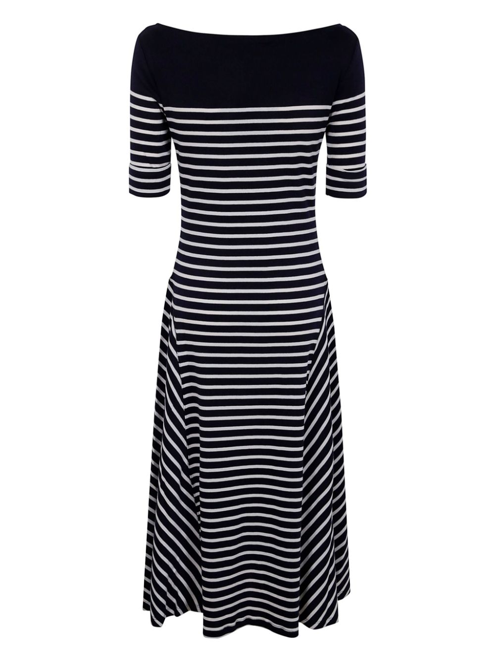 Lauren Ralph Lauren striped midi dress - Blauw