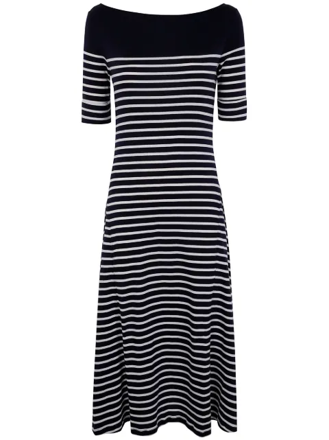 Lauren Ralph Lauren striped midi dress