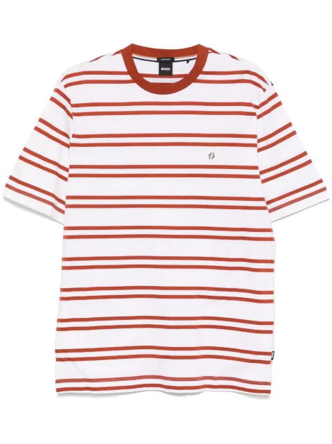 BOSS Double B-monogram cotton T-shirt