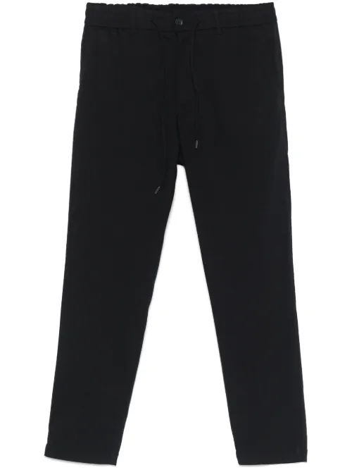 BOSS pantalon à logo brodé - Noir - BOSS - Modalova