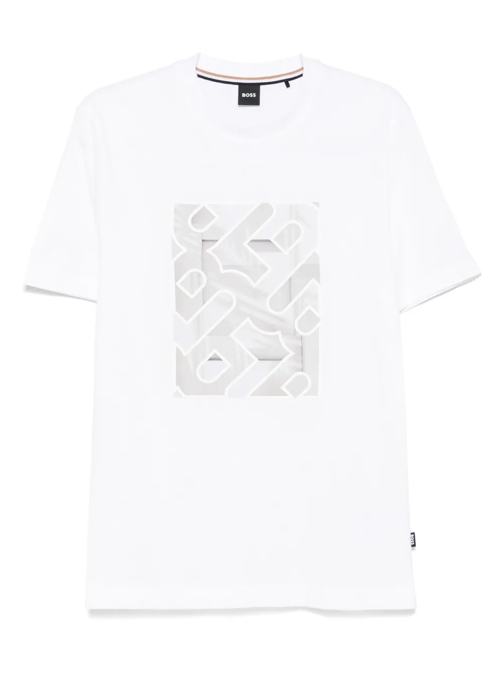 BOSS playera con logo estampado | blanco | Image 1