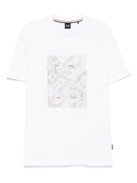BOSS logo-print T-shirt