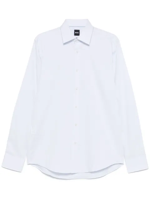 BOSS micro-patterned shirt
