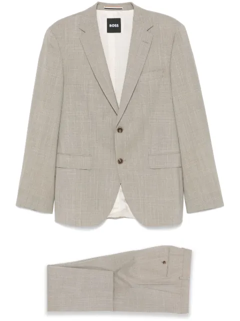 BOSS patterned suit
