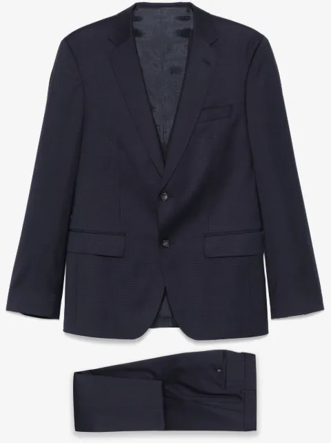BOSS patterned three-piece suit