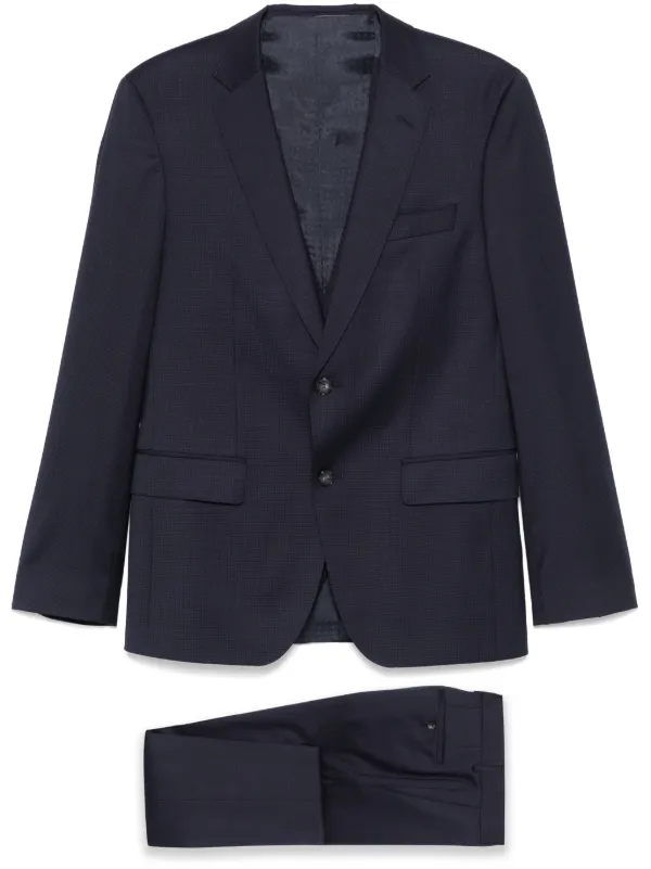 BOSS スリーピース スーツ | ブルー | FARFETCH JP