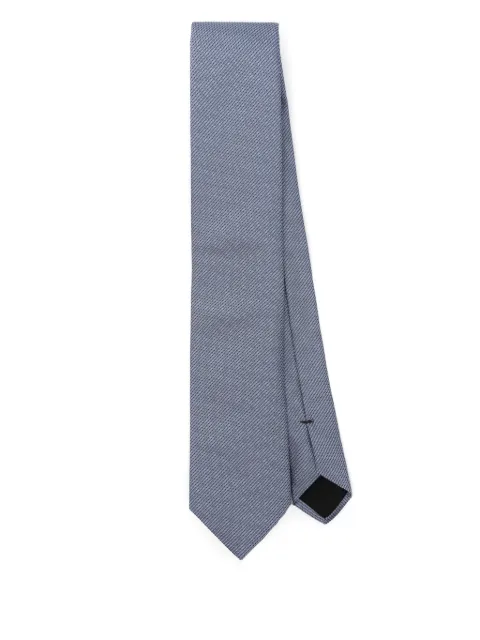 BOSS corbata con motivo micro