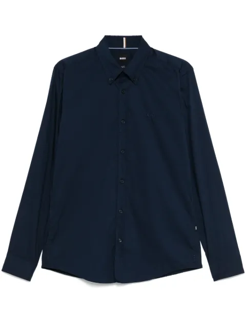 BOSS logo-print shirt