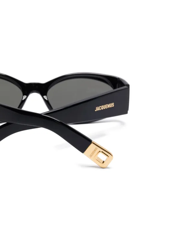 Linda Farrow x Jacquemus オーバルフレーム サングラス