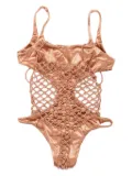 Isa Boulder Catcher swimsuit set - Orange