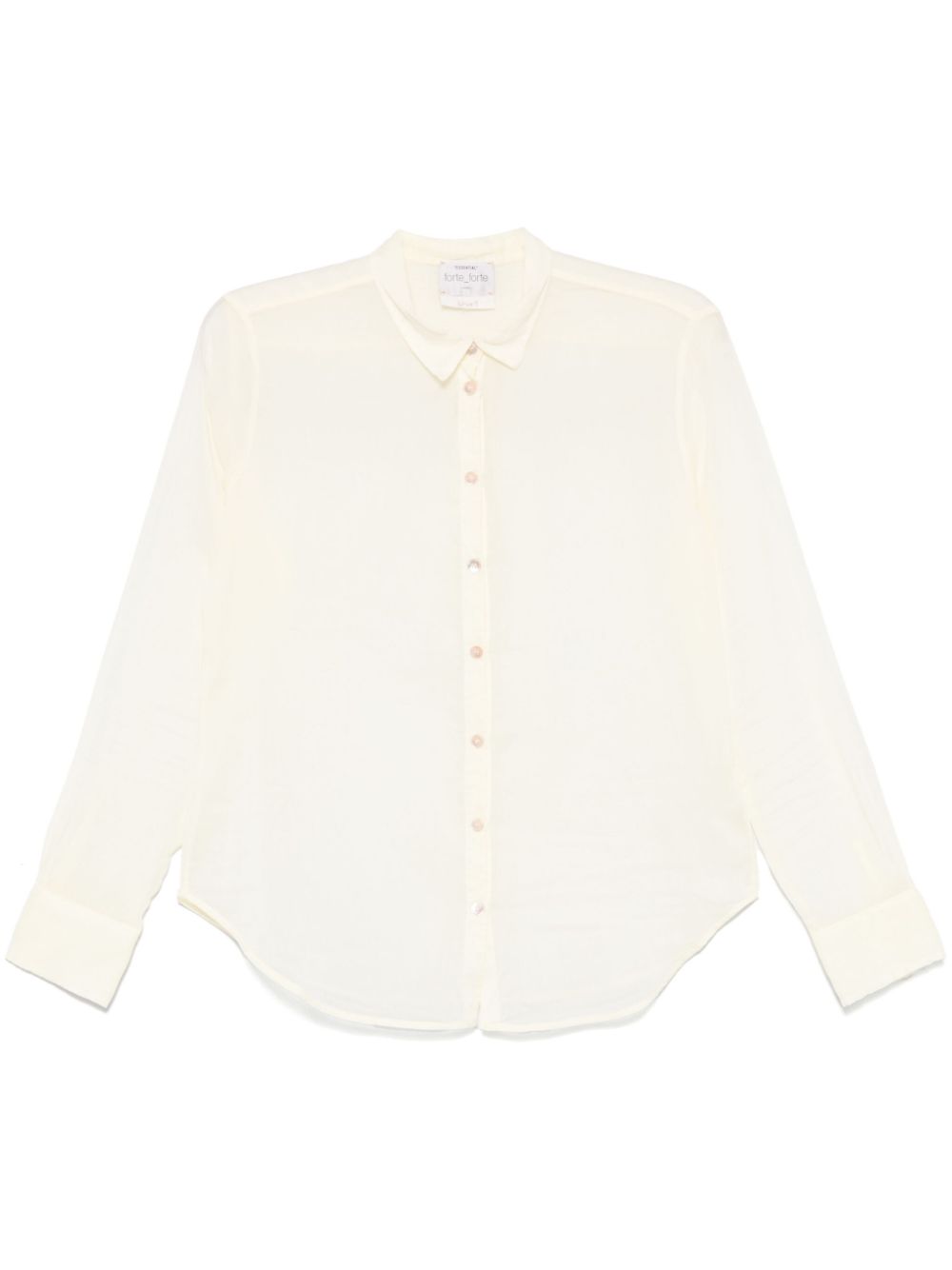 Forte Forte voile shirt - Yellow