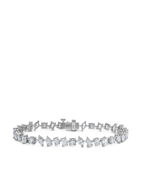 Jewels Aficionado 18K white gold Nova diamond bracelet