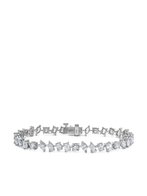 Bracelet Nova en or blanc 18ct pavé de diamants - Jewels Aficionado - Modalova