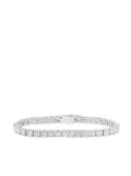 Jewels Aficionado 18K white gold Aurora diamond bracelet - Silver