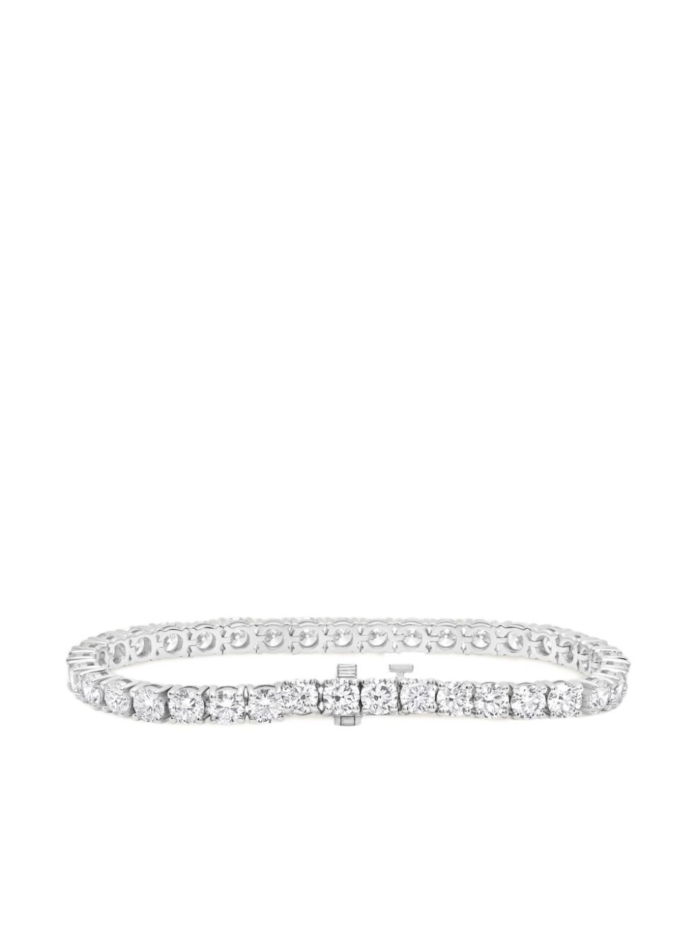 Jewels Aficionado 18K white gold Aurora diamond bracelet - Silver