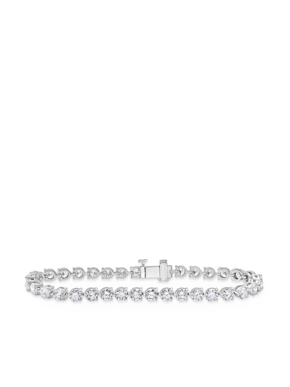 Jewels Aficionado 18K white gold Luce diamond bracelet - Silver