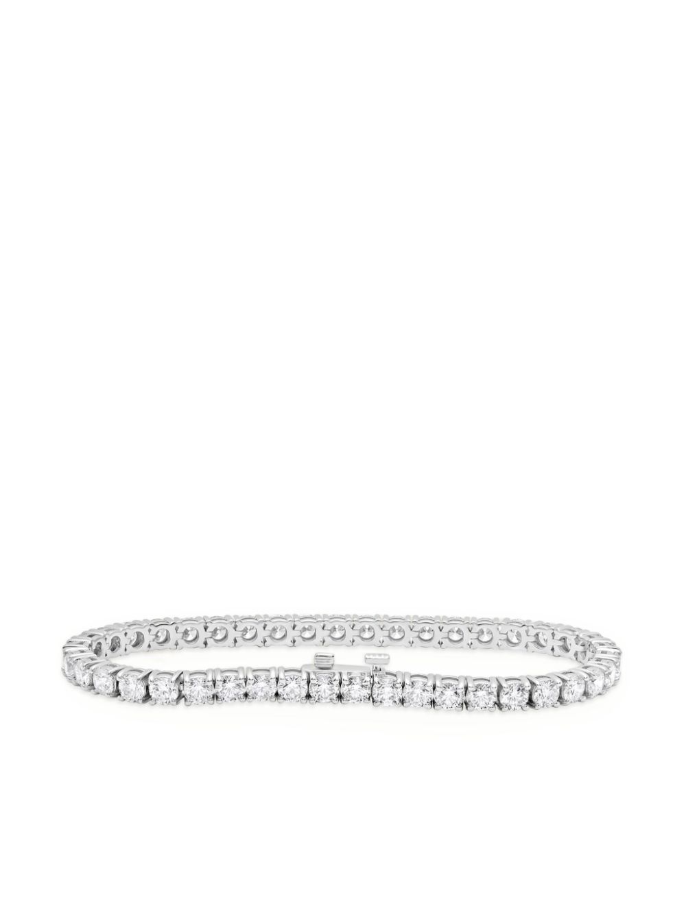 Jewels Aficionado 18K white gold Aurora diamond bracelet - Silver