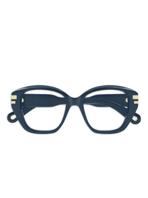 Chloé Eyewear очки в массивной оправе
