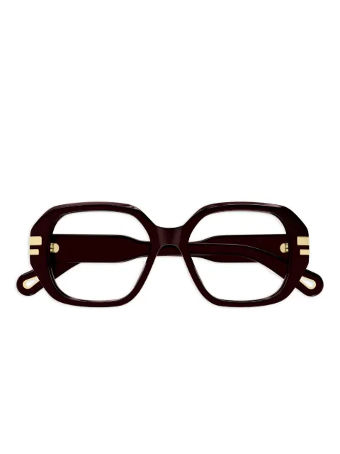 Chloé Eyewear очки в массивной оправе