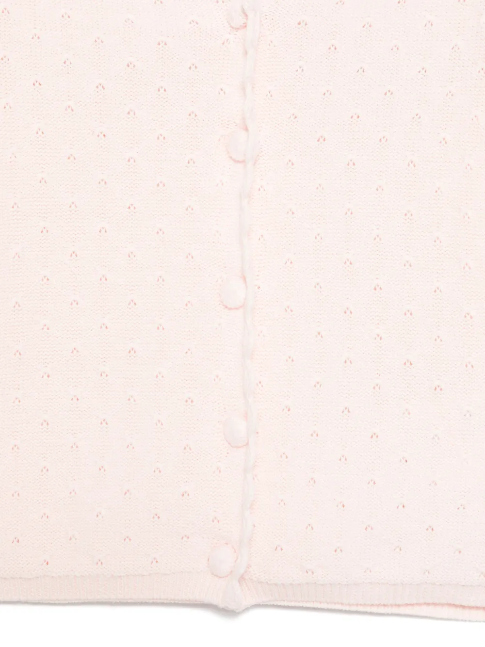 Tartine Et Chocolat Opengewerkt vest Roze