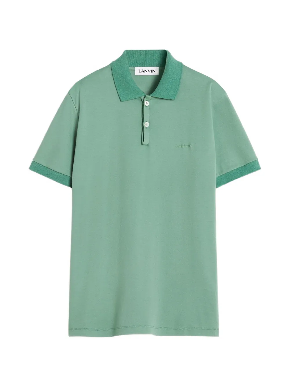Lanvin cotton polo shirt - Verde