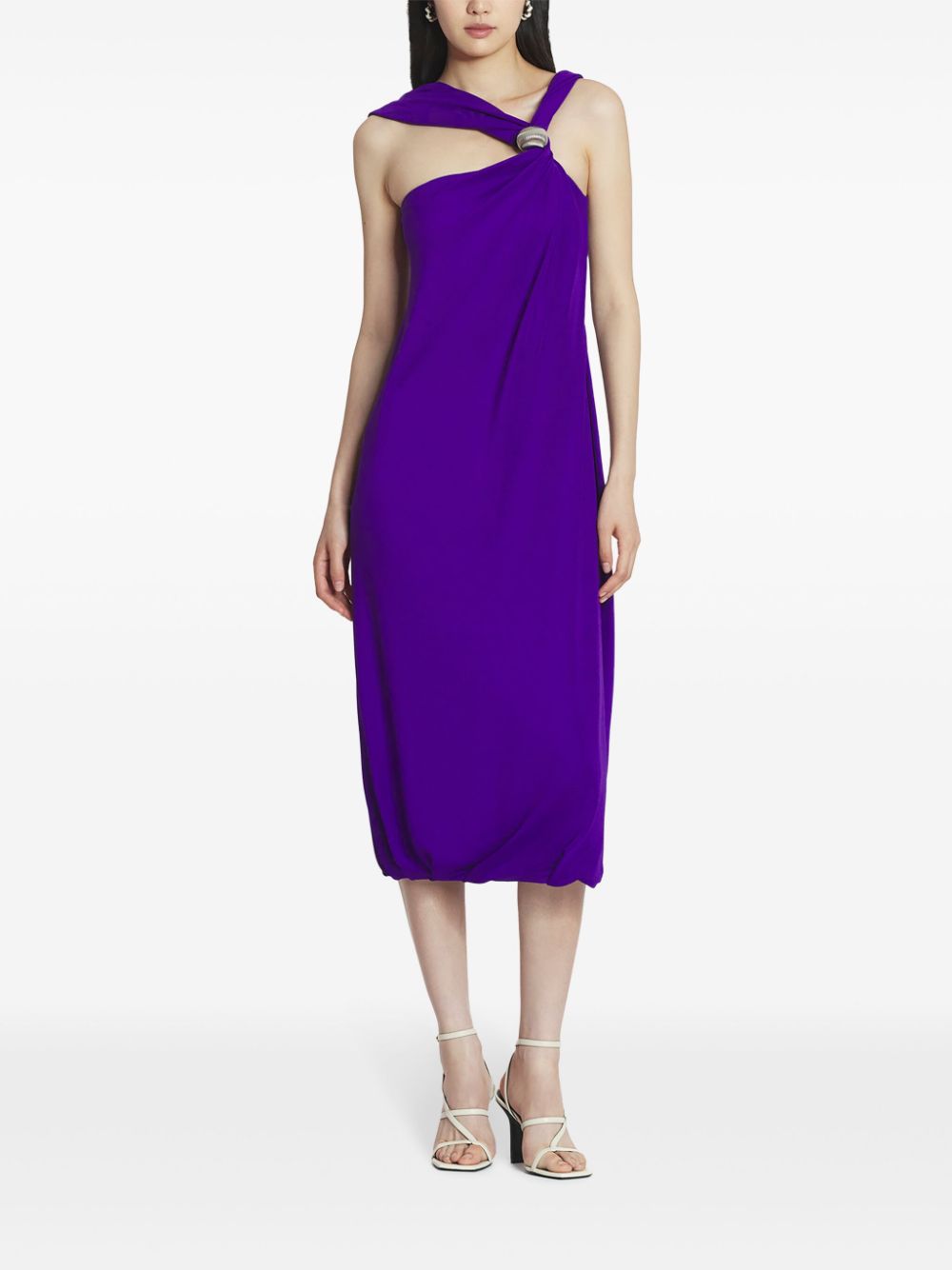 Lanvin braided jersey dress - Paars