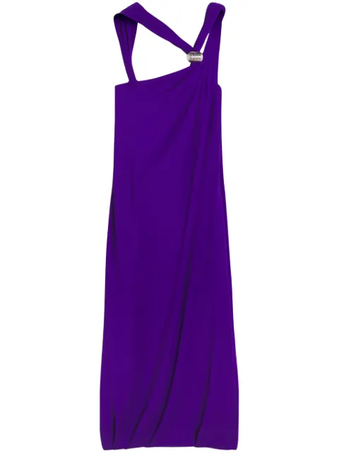 Lanvin vestido con diseño trenzado