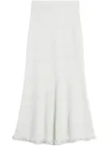 Lanvin cotton maxi skirt - White