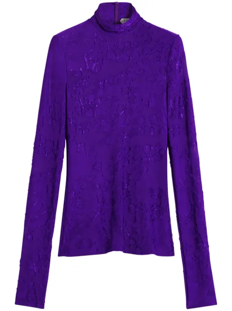 Lanvin توب بأبليكة