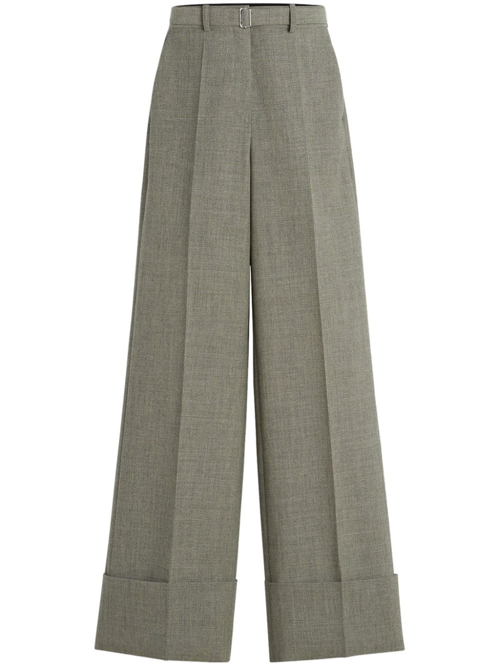 Lanvin wide-leg wool trousers Grijs