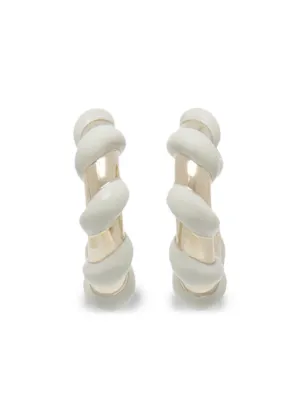 Boucles D'oreilles Lanvin – Cristal & Or – Fermoir Clip – Occasion