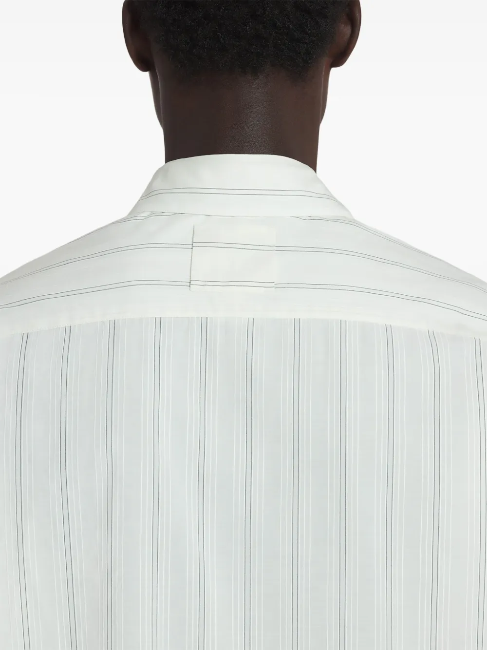 Lanvin Striped Shirt | White | FARFETCH