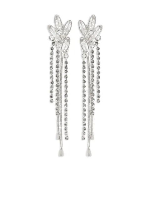 Lanvin crystal-embellished earrings