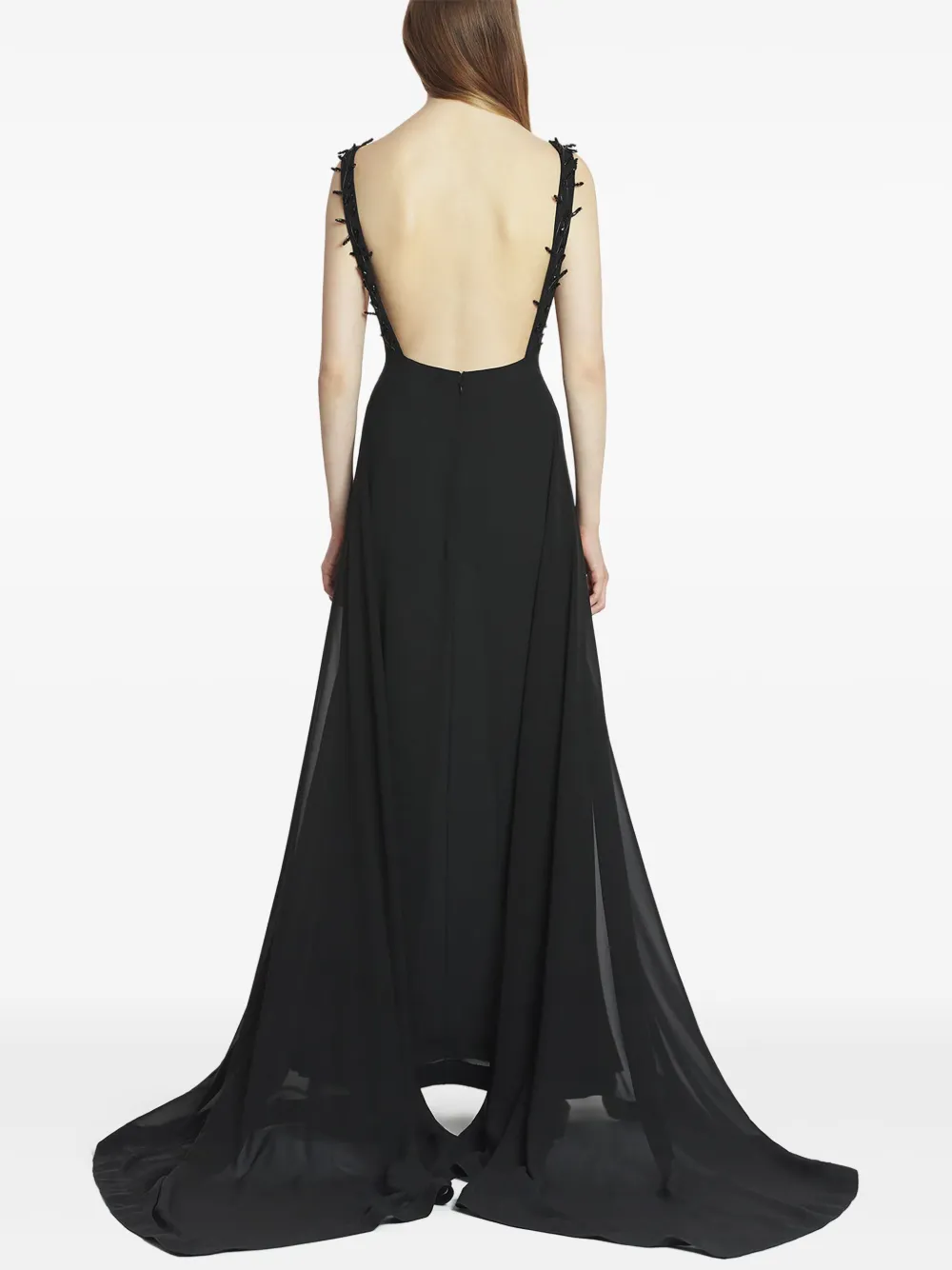 Lanvin Zijden avondjurk Zwart
