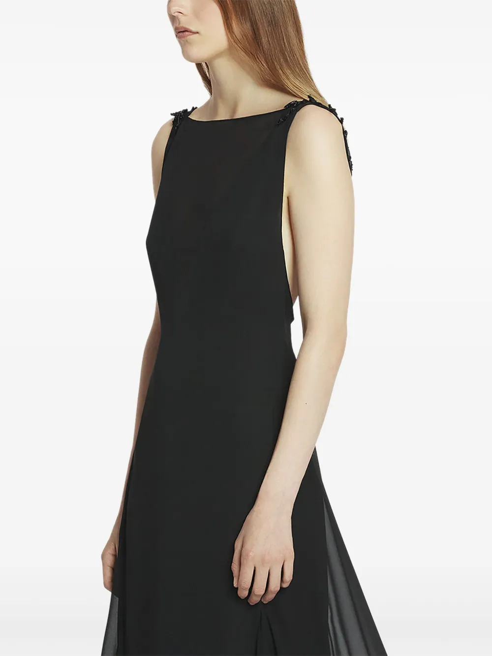 Lanvin Zijden avondjurk Zwart