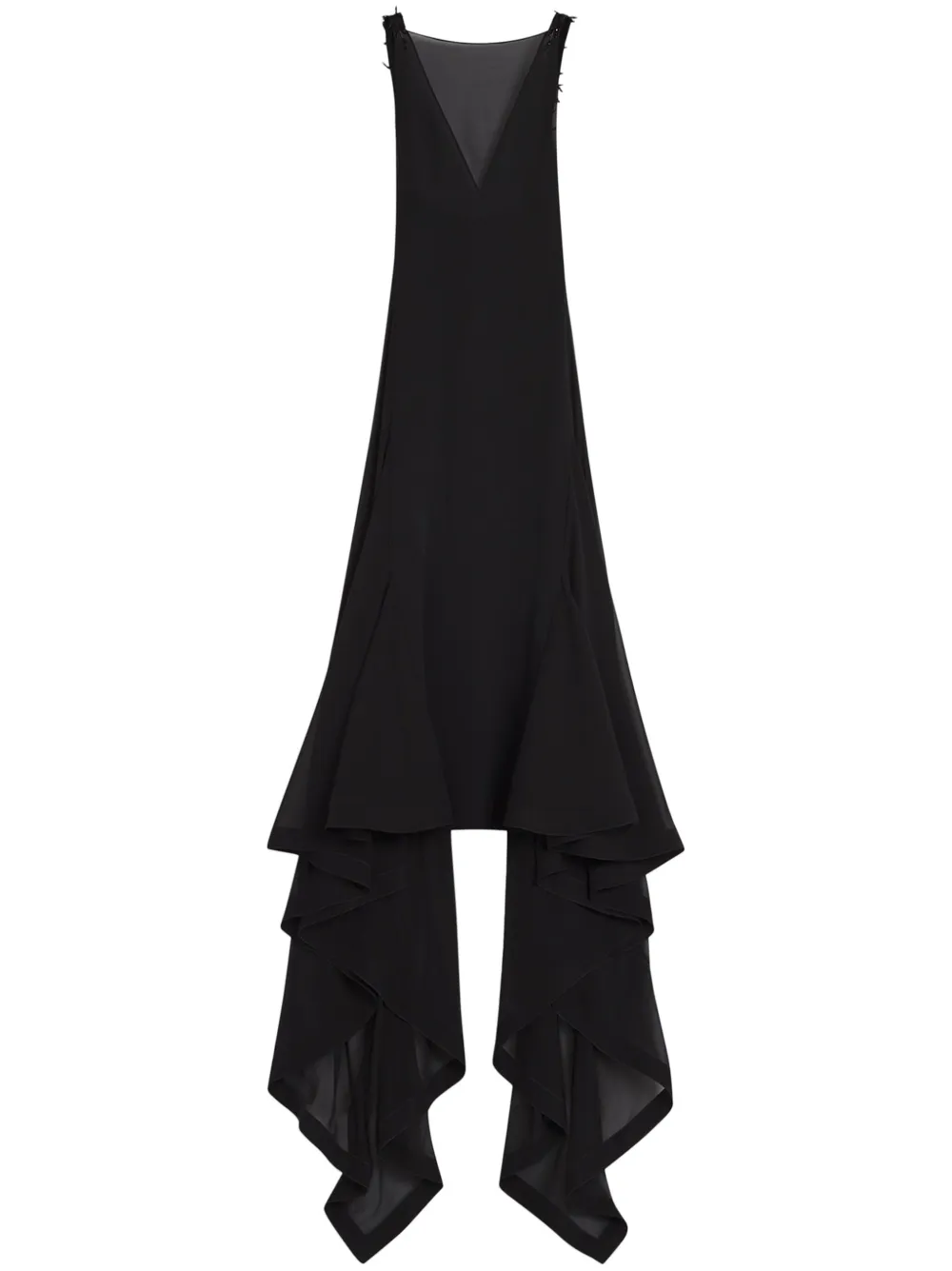 Lanvin Zijden avondjurk Zwart