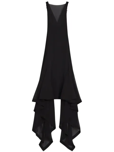 Lanvin vestido de fiesta en seda