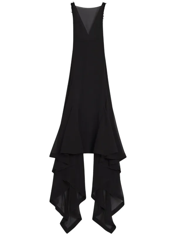 Lanvin Silk Gown in Black