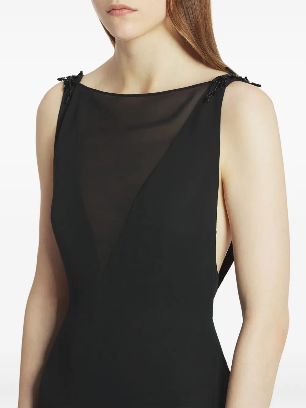 Lanvin Zijden avondjurk Zwart