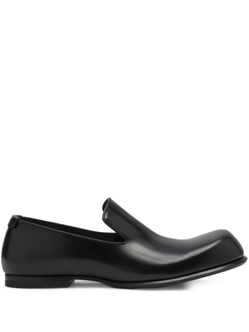 Lanvin leather loafers Black