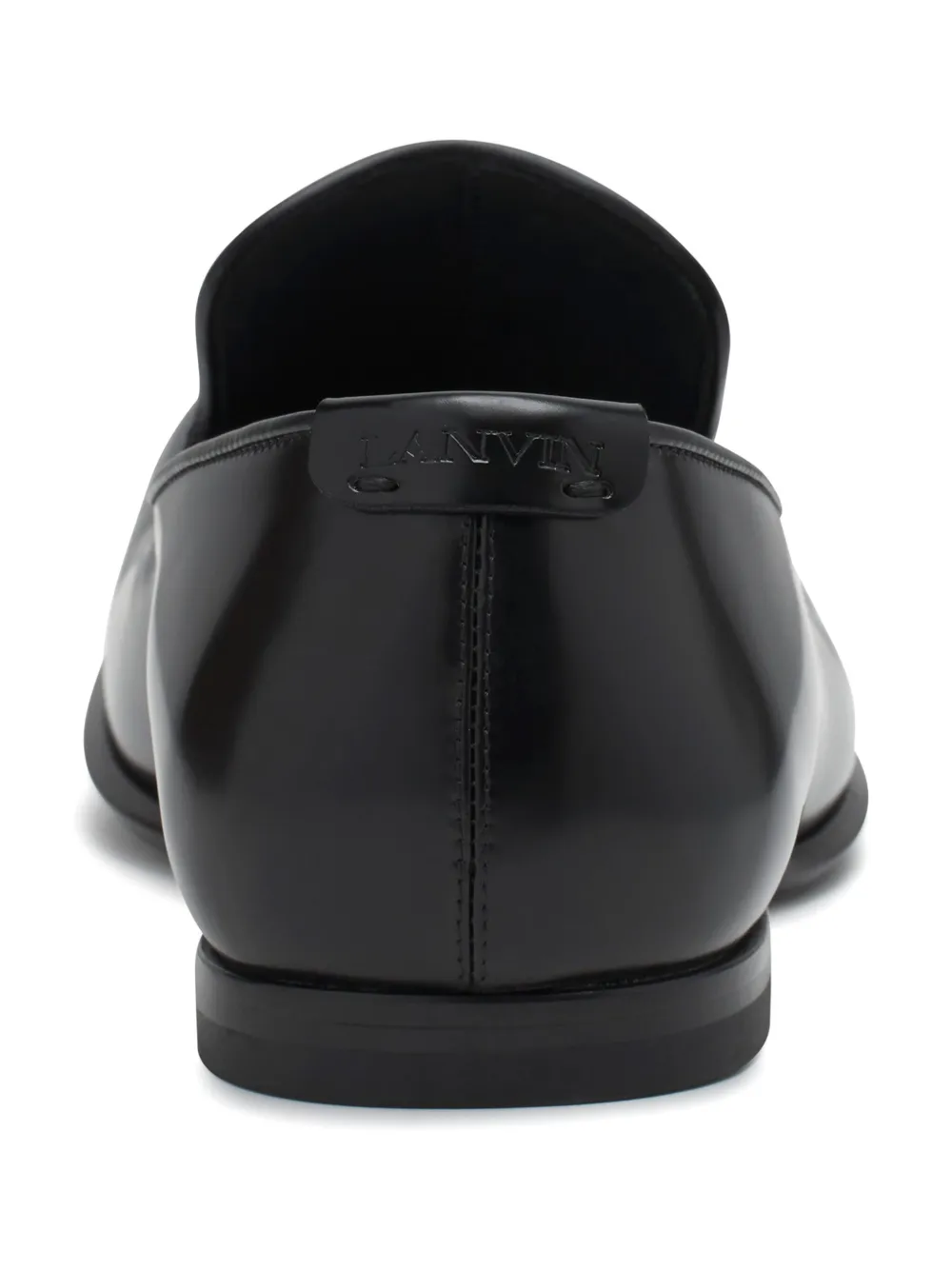 Lanvin leather loafers Black