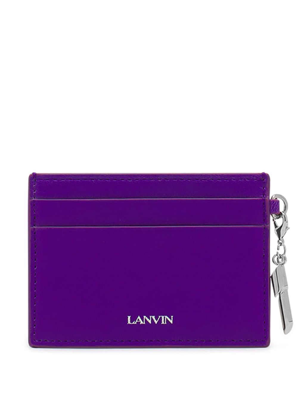 Lanvin leather cardholder - Purple