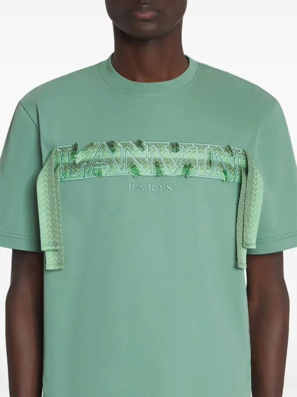 【関税&送料込】Lanvin Tee Shirt Lanvin Embroidered Classic T-shirt | Lanvin