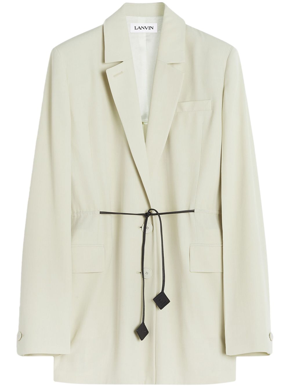 Lanvin virgin wool blazer - Neutrals