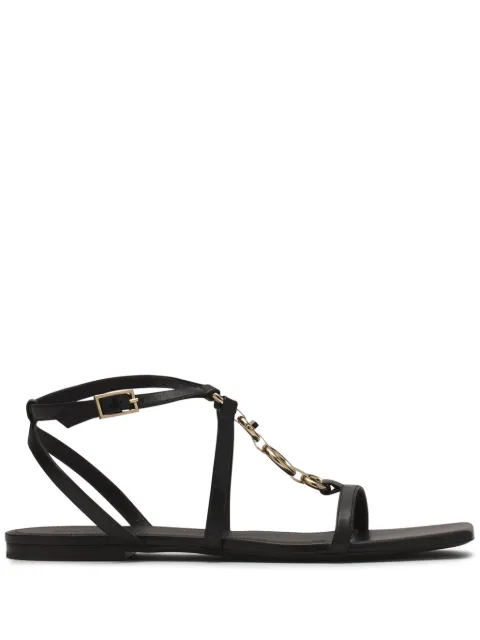 Lanvin sandalias con detalle de cadena