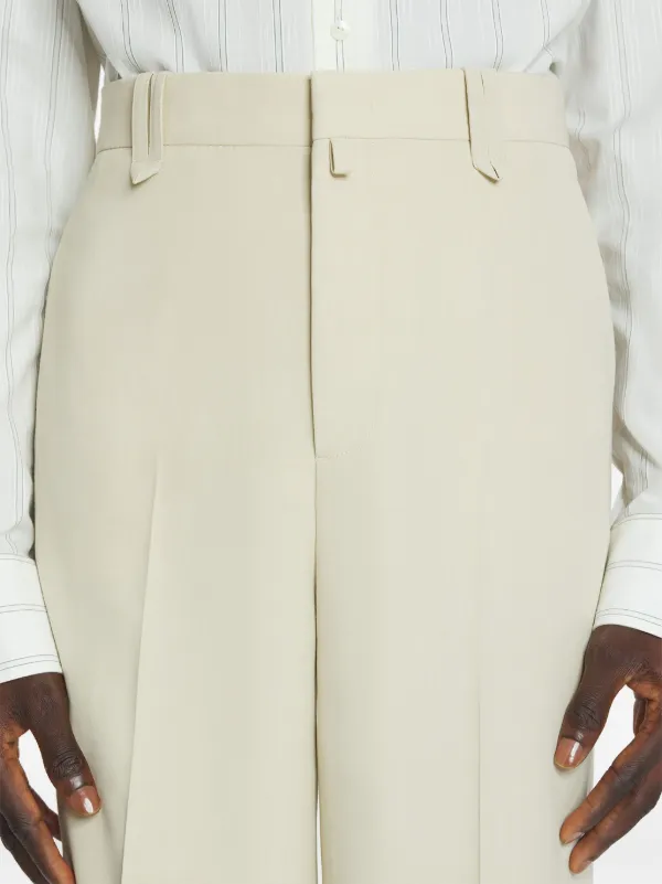 Lanvin ストレートパンツ | ホワイト | FARFETCH JP